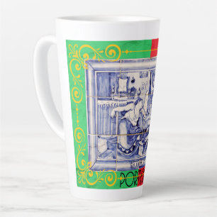 Portuguese designs  latte mug