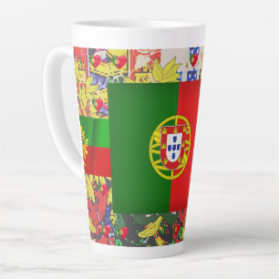 Portuguese designs  latte mug
