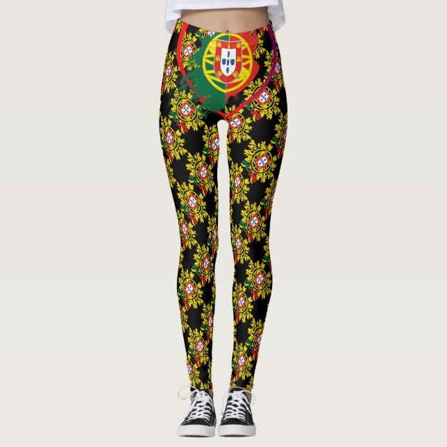 Portuguese designs leggings (Front)