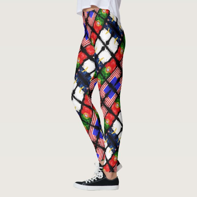 Portuguese designs leggings (Left)