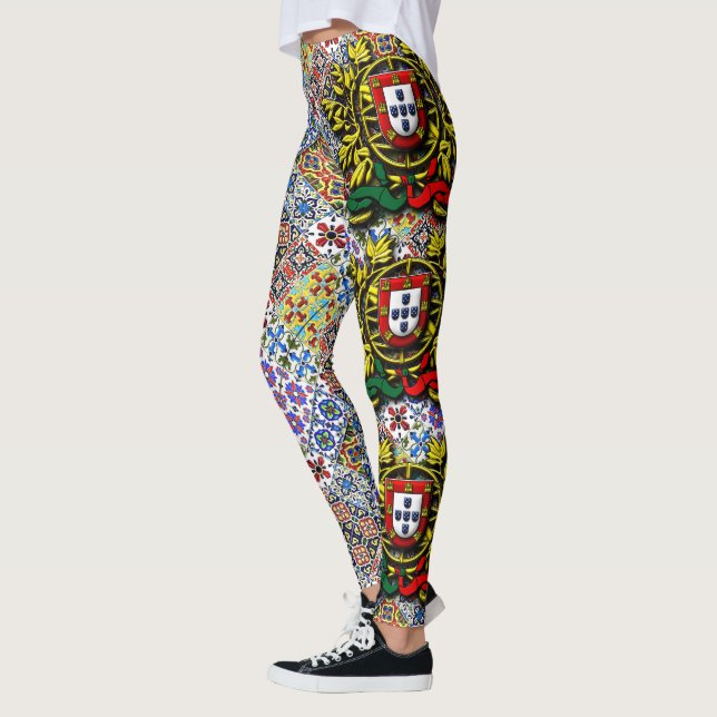 Portuguese designs leggings (Left)