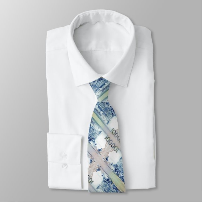 Portuguese designs neck tie (Tied)