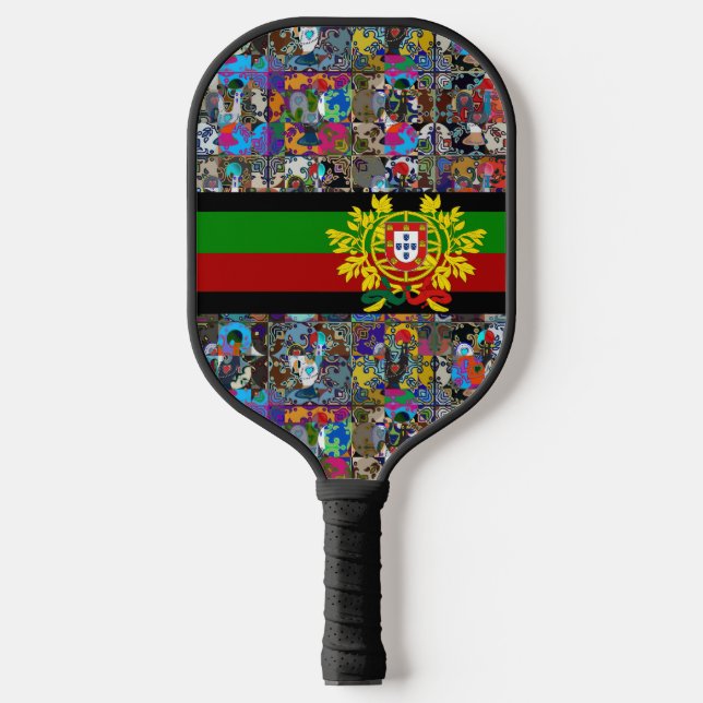 Portuguese designs Pickleball Paddle (Front)