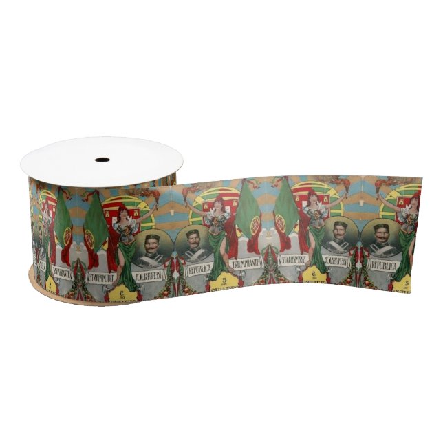 Portuguese designs  satin ribbon (Spool)