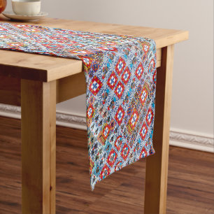 Portuguese designs short table runner