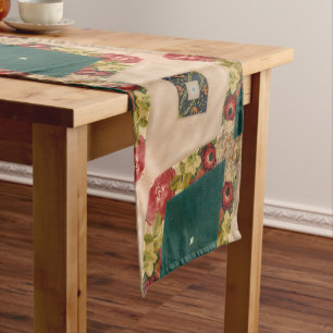 Portuguese designs short table runner