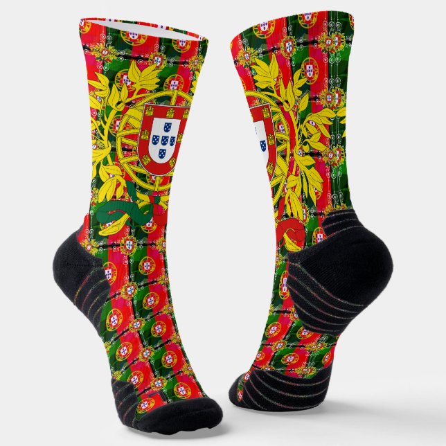 Portuguese designs  socks (Angled)
