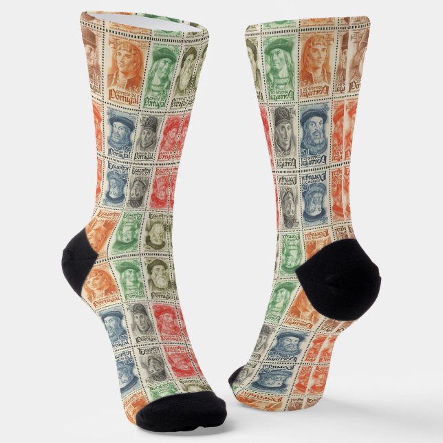 Portuguese designs  socks (Angled)