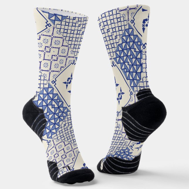 Portuguese designs  socks (Angled)