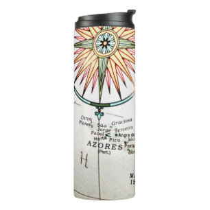 Portuguese designs thermal tumbler