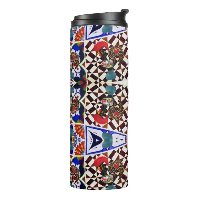 Portuguese designs  thermal tumbler (Rotated Left)