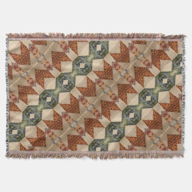 Portuguese designs  throw blanket (Front)