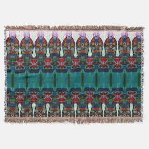 Portuguese designs Throw Blanket