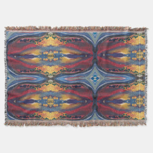 Portuguese designs Throw Blanket