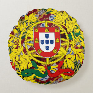 Portuguese designs throw pillow