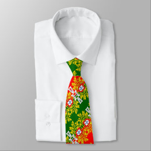Portuguese designs tie