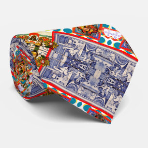 Portuguese designs tie