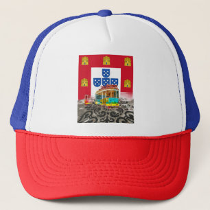 Portuguese designs trucker hat