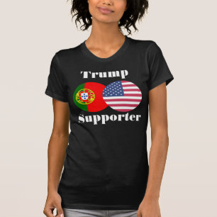 Portuguese designs Trump supporter T-Shirt
