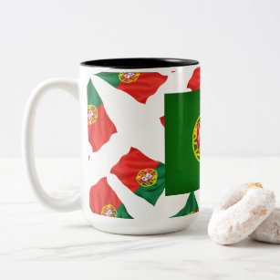 Portuguese designs Two-Tone coffee mug