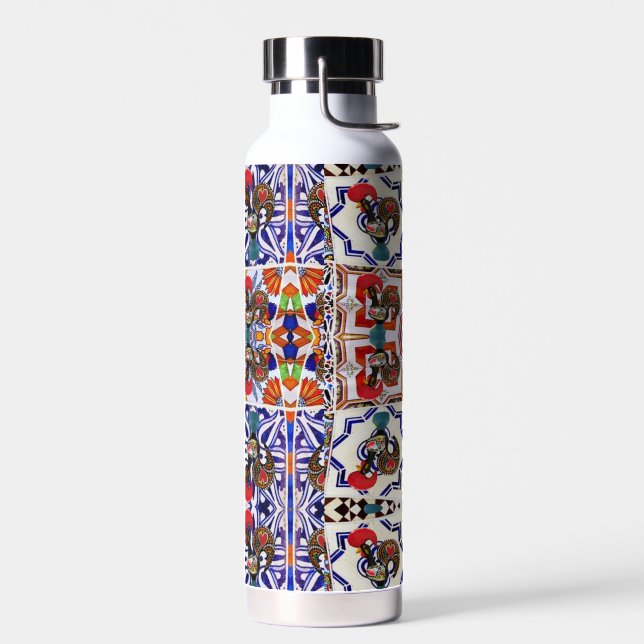 Portuguese designs water bottle (Left)