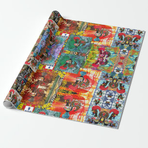 Portuguese designs  wrapping paper
