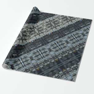 Portuguese designs wrapping paper