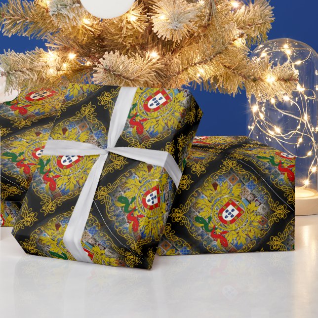 Portuguese designs  wrapping paper (Holidays)