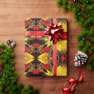Portuguese designs wrapping paper
