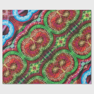 Portuguese designs wrapping paper