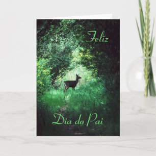 Portuguese: Dia do Pai/ Father's day Card
