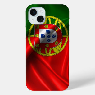 Portuguese flag iPhone 15 mini case