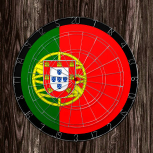 Portuguese Flag Dartboard & Portugal / game board