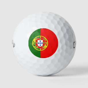 Portuguese flag golf balls