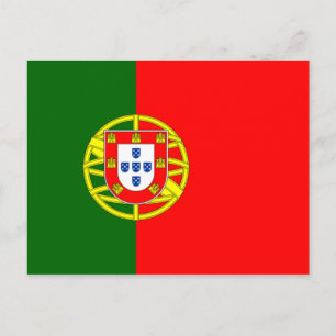 Portuguese Flag (Portugal) Postcard