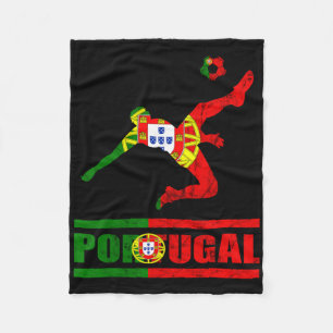 Portuguese Flag Portugal Soccer Portuguese Pride P Fleece Blanket