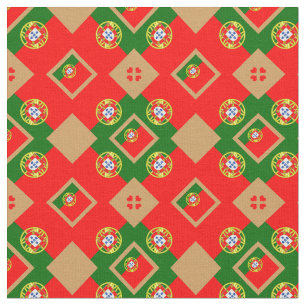 Portuguese Flag & Portugal Trendy Fabric fashion