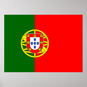 Portuguese Flag Poster