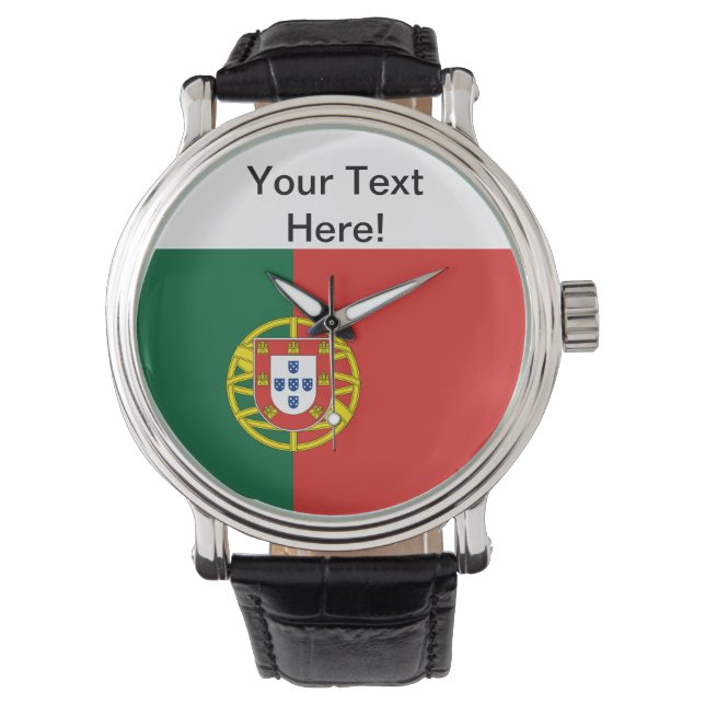 Portuguese Flag Watch (Front)