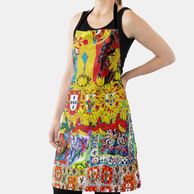 Portuguese folk art  apron (Insitu)