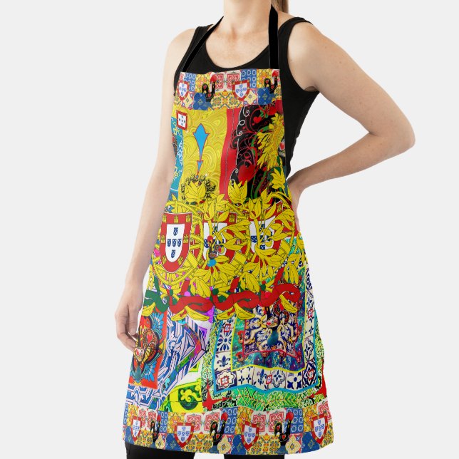 Portuguese folk art  apron (Insitu)