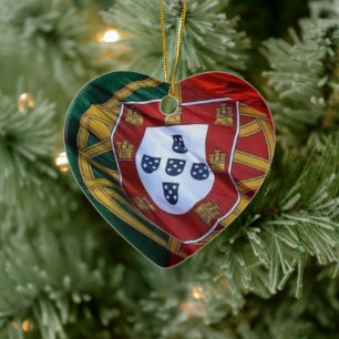 Portuguese folk art ceramic ornament