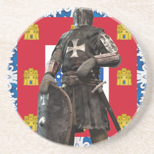 Portuguese folk art coaster