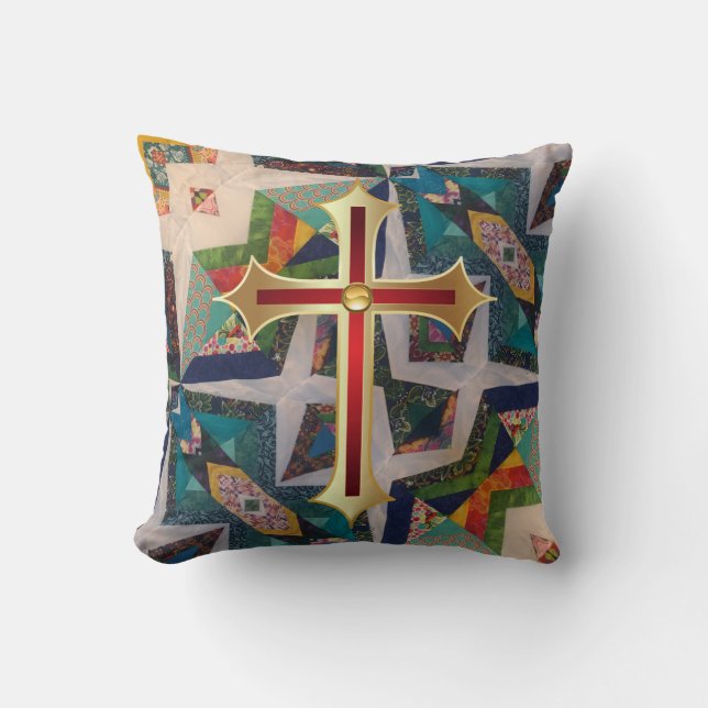 Portuguese folk art cushion (Front)