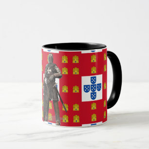 Portuguese folk art mug