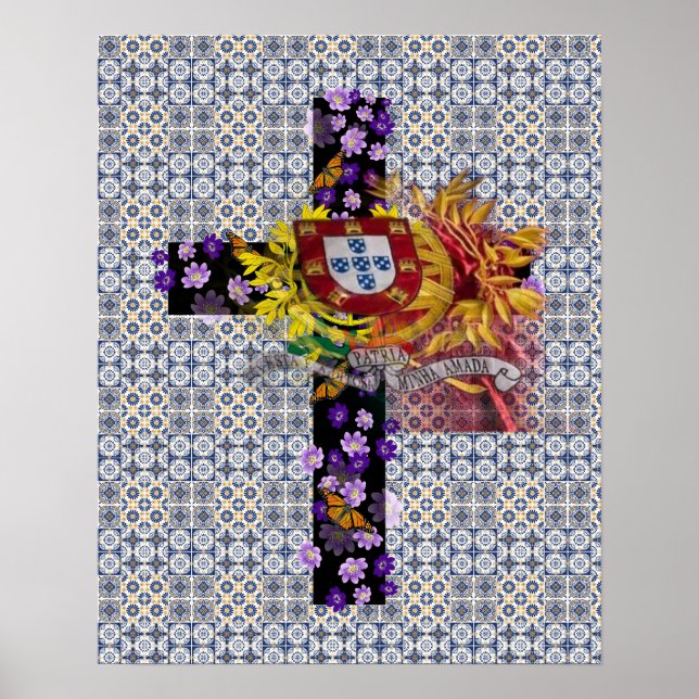 Portuguese folk art poster (Front)