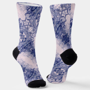 Portuguese folk art socks