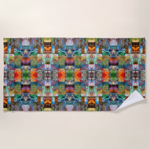 Portuguese folk art throw blanket