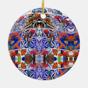 Portuguese folk music ceramic ornament