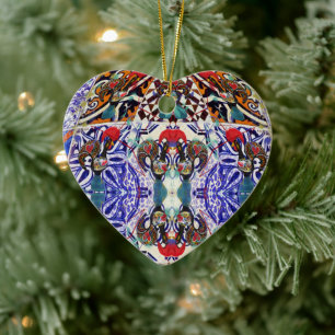 Portuguese folk music ceramic ornament